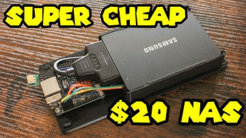 Super Cheap $20 NAS, Media Streaming and More with an Orange Pi Zero