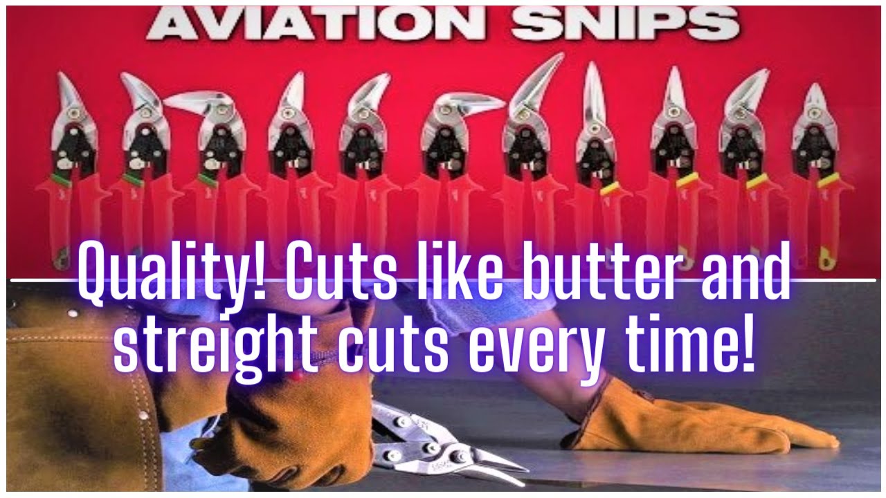 New Milwaukee Aviation Metal Snips Review Offset Tin Snips Hand