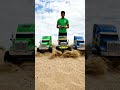 TRIPLE RC SEMI JUMP! 🚛💨 #shorts
