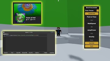 ROBLOX Tower of Hell Gui GOD MODE (WORKING)!