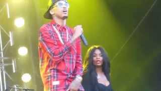 August Alsina - Hold You Down   live Vestival Malieveld The Hague
