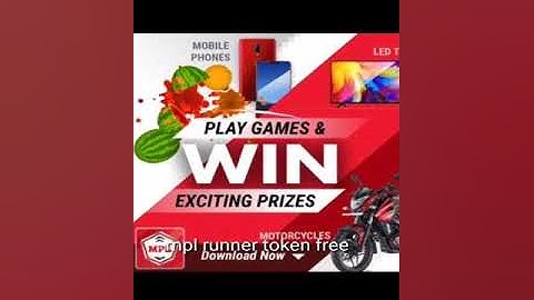 Mpl game runner and free tokens