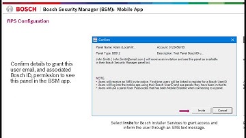 RPS - BSM: Manage Users in a Panel Account
