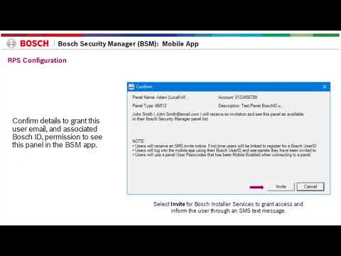 RPS - BSM: Manage Users in a Panel Account