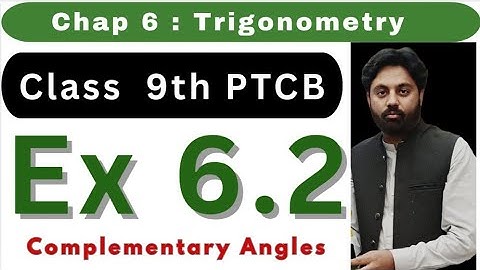 Class  9th | New Book Math  2025 | PunjabBoard |Chap 6 | EX 6.2 | Trigonometric Ratios 