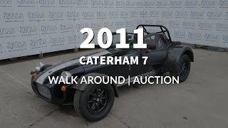 2011 CATERHAM 7 l 1.6L l WALK-AROUND l AUCTION VIDEO