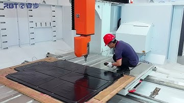 🔍 "RB-F10-4057-Z09: Precision Machining for Oversized Industrial Parts #5axiscnc #machine #cncmill