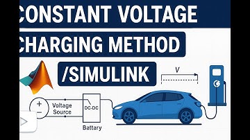 EV Charging Design in MATLAB | Constant Voltage Method with PI Controller (Li-ion Battery)