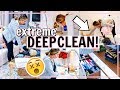 DEEP CLEANING! EXTREME ALL DAY CLEANING MOTIVATIONAL CLEAN WITH ME | Alexandra Beuter