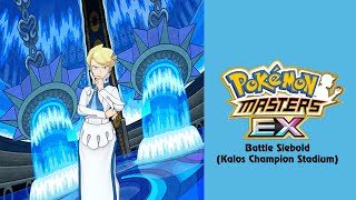 🎼 Battle Vs. Kalos Elite Four : Siebold (Pokémon Masters EX) HQ 🎼