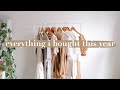 I didn't buy fast fashion for a year | what I learned