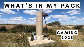 Quick Camino Packing List Video! (Summer 2023)