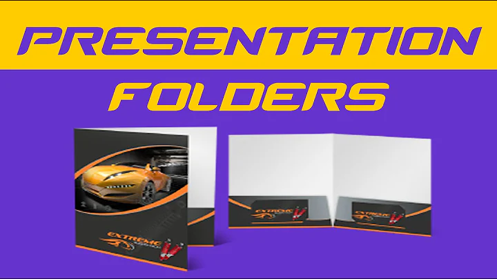 Presentation Folders a great tool for Marketing