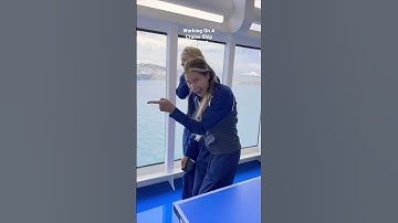 Thumbnail of Secret Crew Only Area That Hangs Off The Side Of The World's Biggest Cruise Ship Wonder Of The Seas