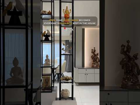 Luxury Living Room Design | Modern Interior Tour at Nyla Hyderabad | Chic Spaces