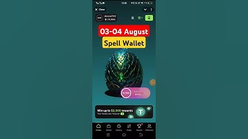 Spell Wallet daily puzzle | Today Spell wallet daily puzzle #spellwallet #spellwalletdailypuzzle