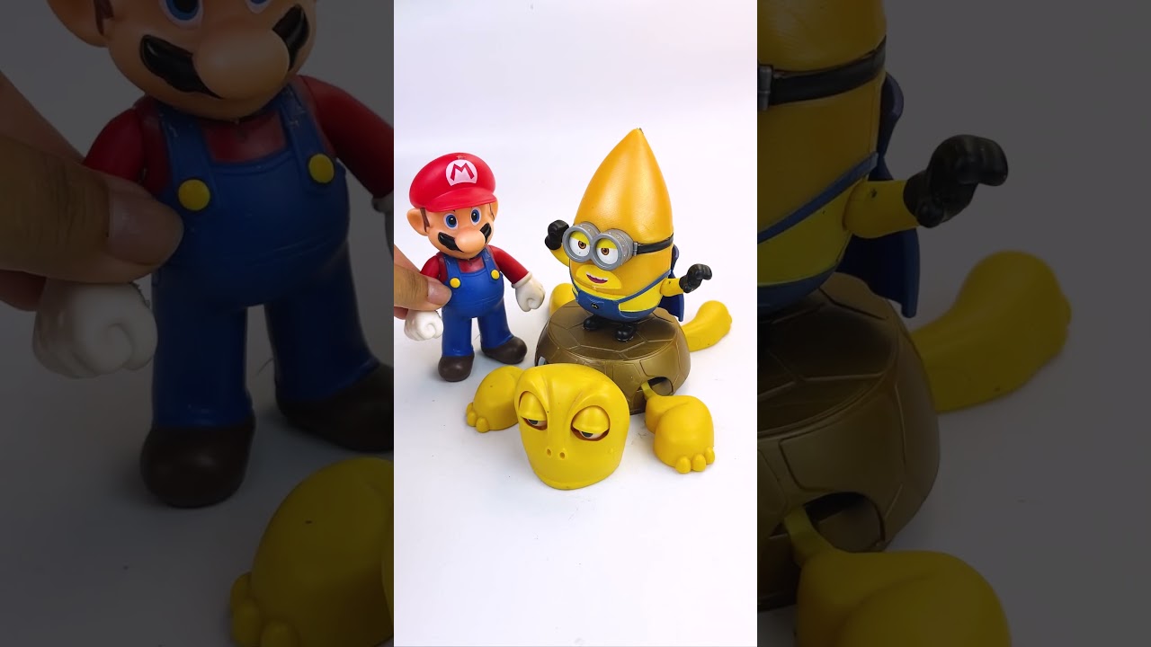 Satisfying Reviewing with Minions and Super Mario Bros ASMR Video #minions #mario