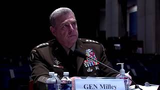 General Mark Milley comments on George Floyd’s death