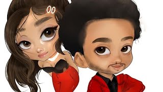 SAVE YOUR TEARS - Ariana Grande & The Weeknd||REMIX ( bunos track) LYRICS-visualizer