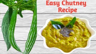 Instant Chutney recipe ♥️Snake Gourd Chutney Recipes | Side Dish for Idli Dosa