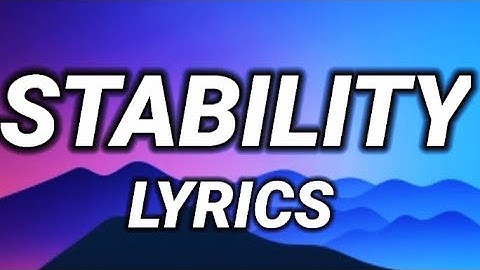 Stability - Ayra Starr ( lyrics video)