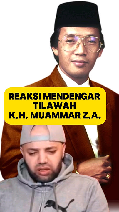 REAKSI MENDENGAR LANTUNAN K.H. MUAMMAR ZA, QORI INTERNASIONAL