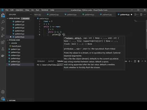 Alternate numbers pattern using while loop in python | Python Pattern ...