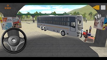 Indian Sleeper Bus Simulator 3D Game - New Bus 2024 - Android Gameplay driving bus first time #bus