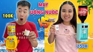 Máy Uống Nước Tự Động 250k vs Máy Uống Nước Vịt Vàng 100k - Đồ Chơi Nhà Giàu Có Thực Sự Xịn Sò!!!