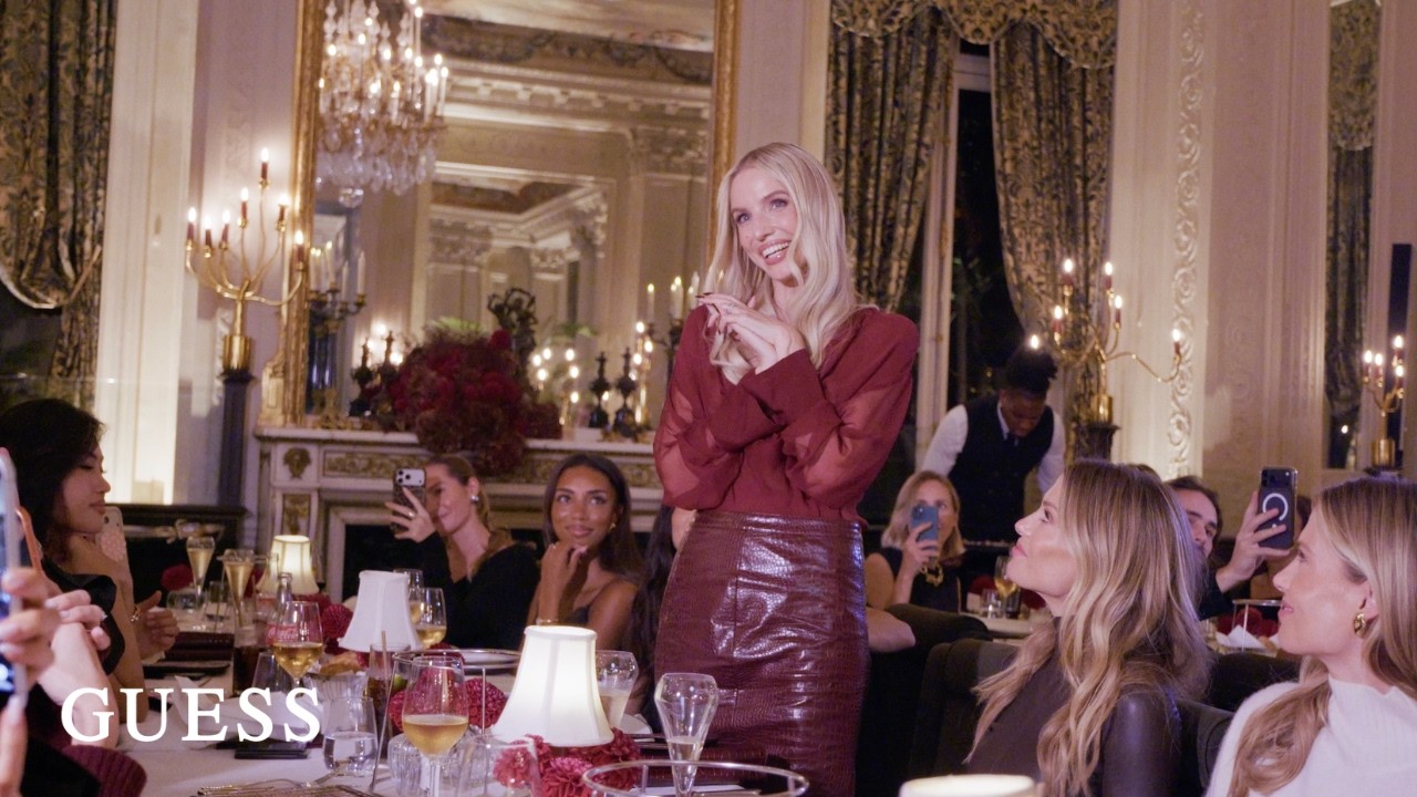 GUESS x Leonie Hanne | A Night in Paris to Celebrate the Capsule Collection
