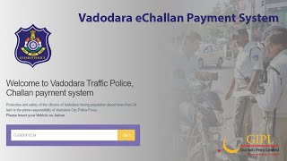 How to pay online e-challan in Vadodara City Police #GIPL screenshot 2