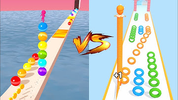 Stack Rider 🔴🟢🔮🌟 Vs Long Neck Run ☄️⚡️: All Levels Gameplay Walkthrough Android, iOS NEW UPDATE