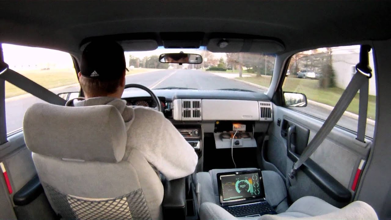 90 Grand Am quick burnout and WOT run