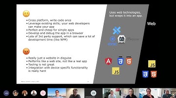 Frontend Lightning Talks - Native & Hybrid app development
