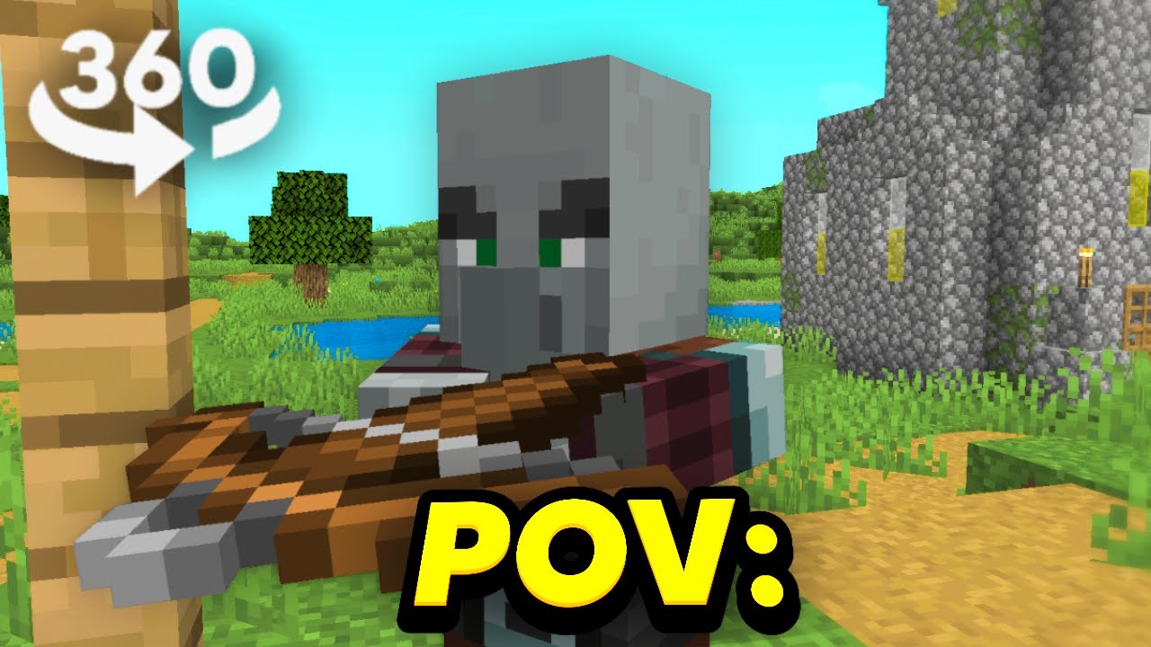 POV: Eres un Pillager en una Raid