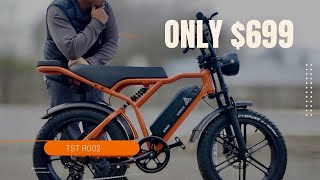Best Moped-Style E-Bike Only $699? | TST R002 Full Review!