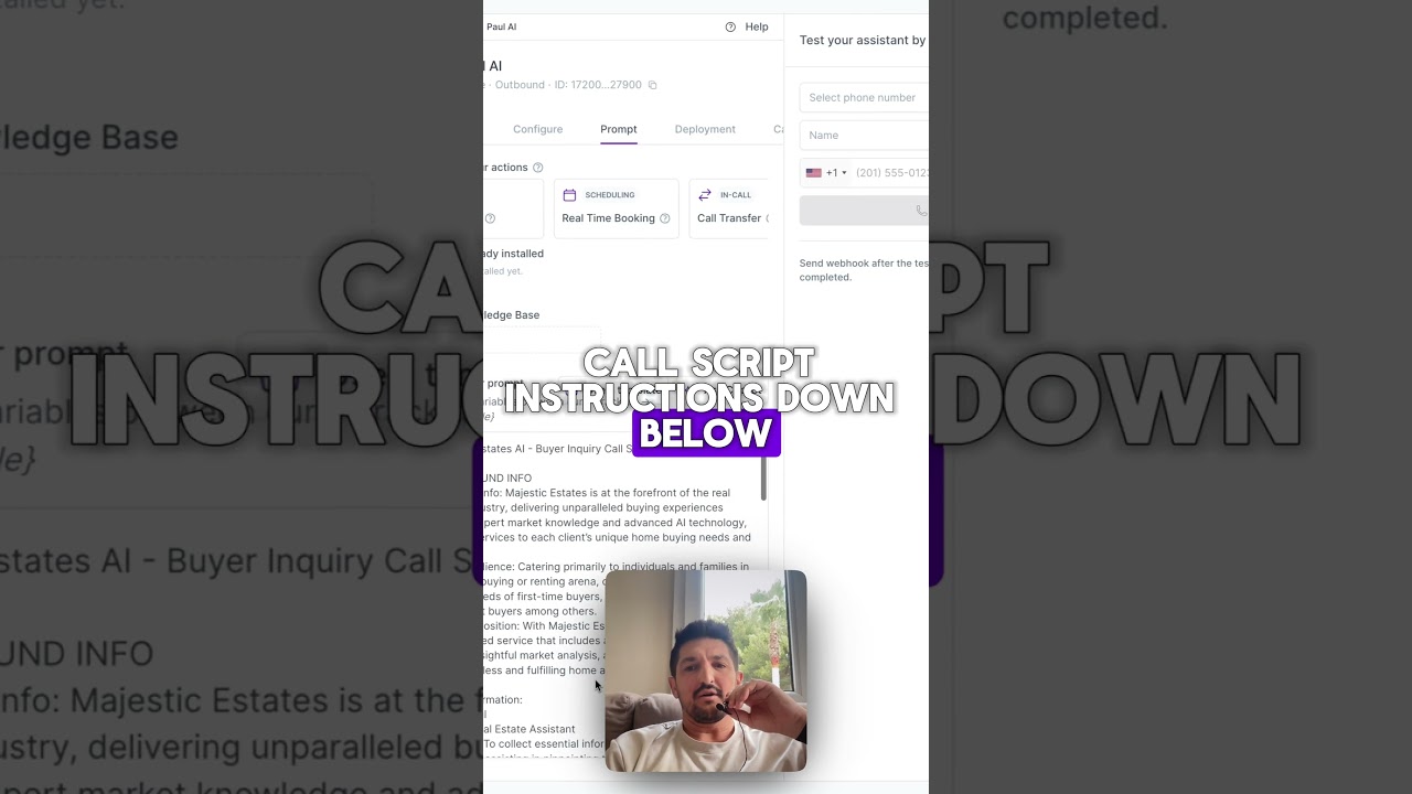Build a AI Voice Assistant in 1 minute.