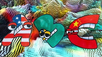 Alphabet Lore but they Сountries