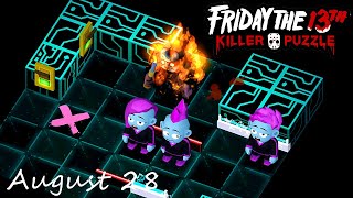 Friday the 13th Killer Puzzle Daily Death August 28 2020 Walkthrough