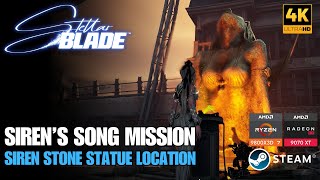 Stellar Blade  Siren Stone Statue Location Guide – Siren’s Song Mission