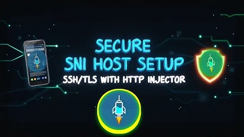 Secure SNI Host Setup | SSH/TLS Server with HTTP Injector
