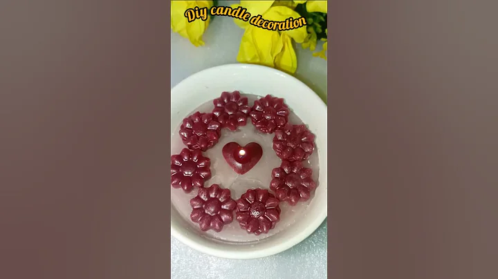 Diy candle #viral #youtubeshorts #trending #shorts #candlemaking #art #shortsfeed