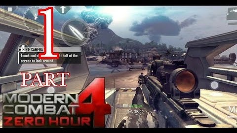 Modern Combat 4: Zero Hour Android Walkthrough _Part-1  Mission1:[ Red Summit]
