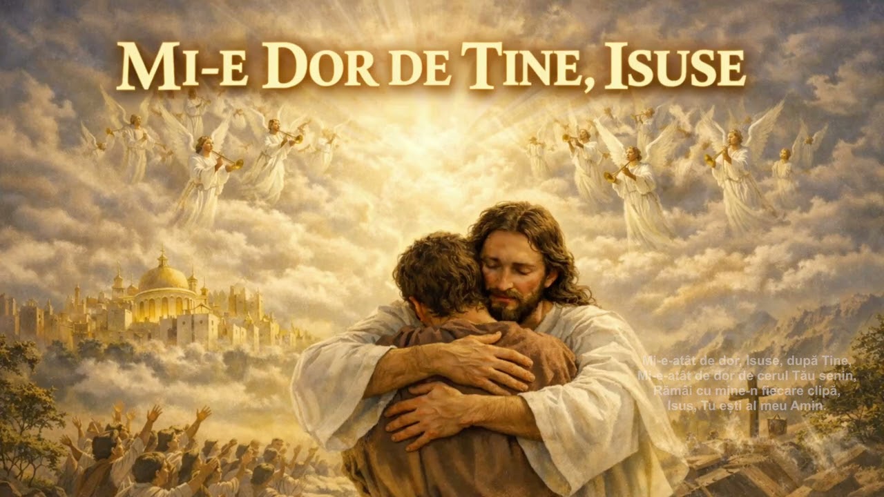 MUZICĂ CREȘTINĂ - MI-E DOR DE TINE, ISUSE