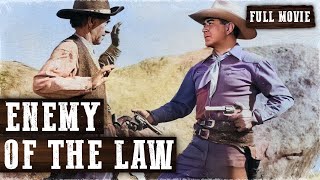 ENEMY OF THE LAW | Tex Ritter | Full Western Movie | English | Free Wild West Movie