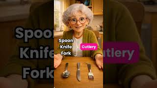 Cutlery vs Crockery Explained in 20 Seconds
