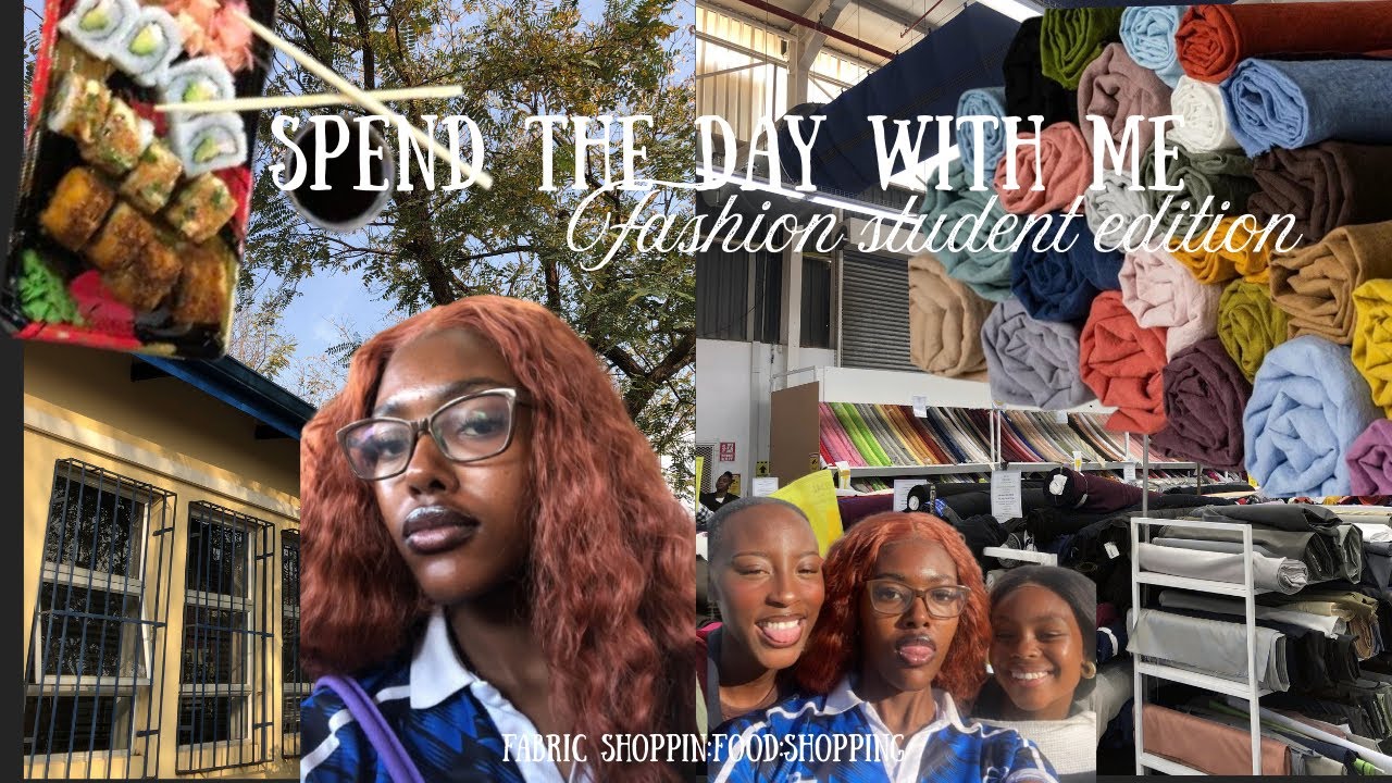 🛒💵💋FABRIC SHOPPING FOR FINAL YEAR PROJECT 