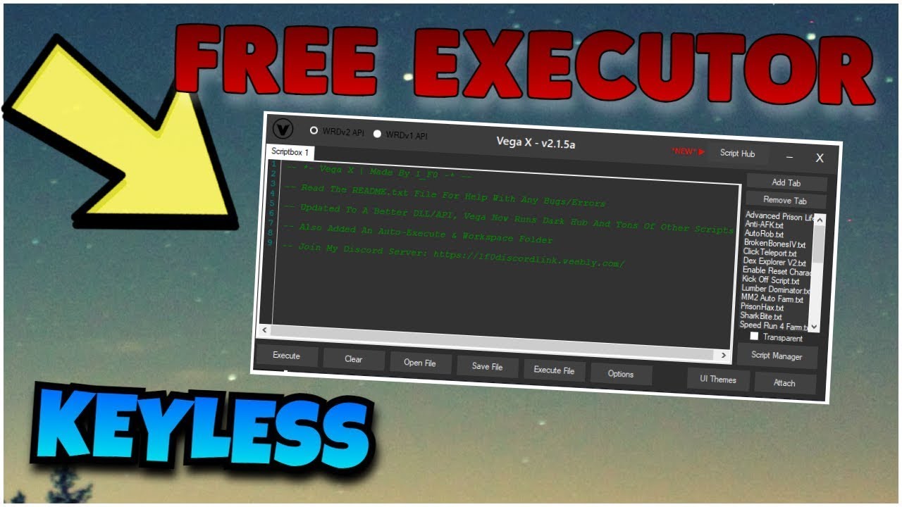 VEGA X - THE BEST *FREE* KEYLESS EXECUTOR FOR ROBLOX SCRIPTS! (FREE ...