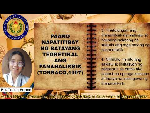 Video: Ano ang teoretikal na pananaw sa pananaliksik?