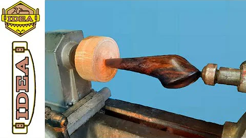 Woodturning twigs into hot selling items